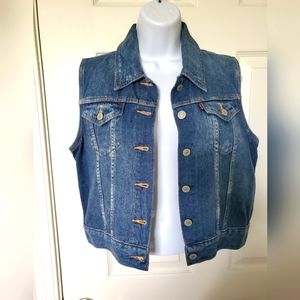 Denim Vest NWOT